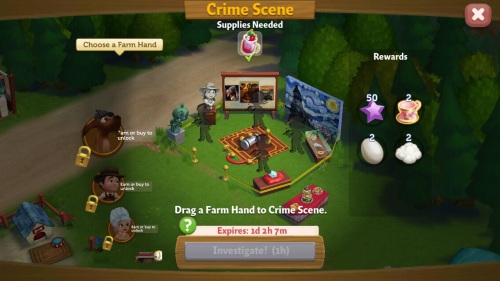 The crime scene where yo mostly get just eggs or points.